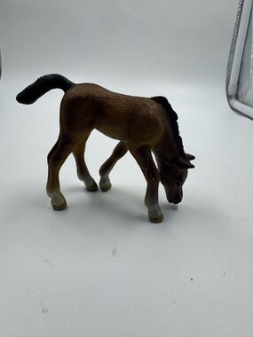 Schleich Arabian Foal Grazing Baby Horse 13652 Retired 2008-2013